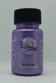 Imagination crafts -  metallic starlight verf - heather