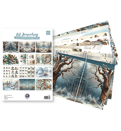 Marianne Design - Paper set - Art Journaling Winterset - FB2506