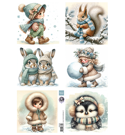 Marianne Design - Knipvel A4 - Cosy Winter - FB2504