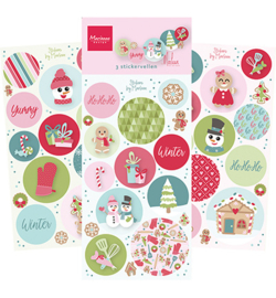 Marianne Design - Stickers - Christmas Bakery - CA3198