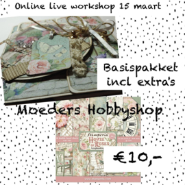 Online live workshop 15 maart - basispakket