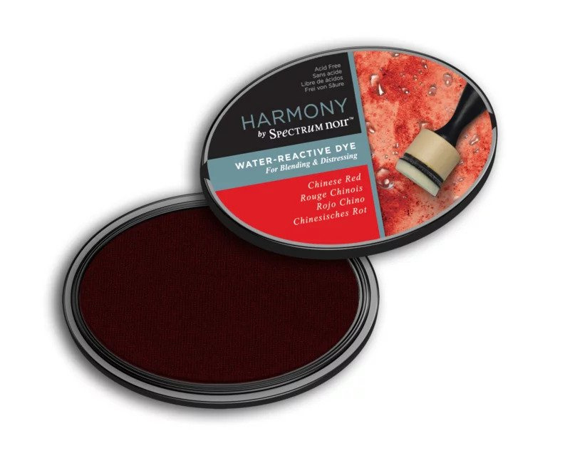 Spectrum Noir - Inktkussen - Harmony Water Reactive - Chinese Red (Chinees rood)