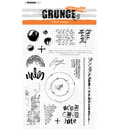 Studio Light - Clear Stamp - Grunge Collection - nr.503 - STAMPSL503