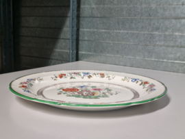 Engels Spode Copeland Chinese Rose groot rond bord 36 cm