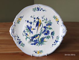Villeroy en Boch Phoenix blau schaal met greepjes 26 cm