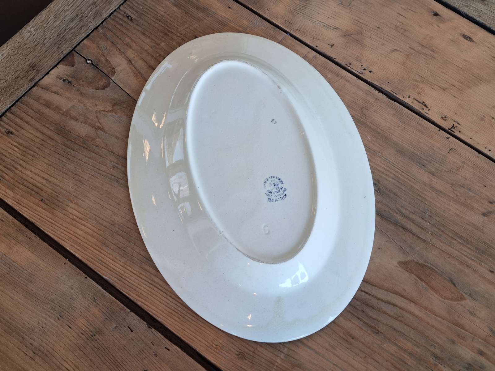 Beatrix Societe Ceramique ovale Serveerschaal 33 cm
