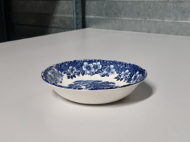 Engels blauw Enoch Wedgwood Woodland rond schaaltje 13 cm
