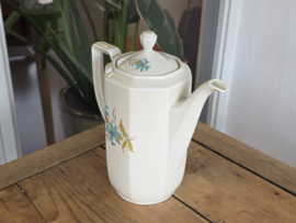 Mosa Maastricht koffiepot theepot groene bloem