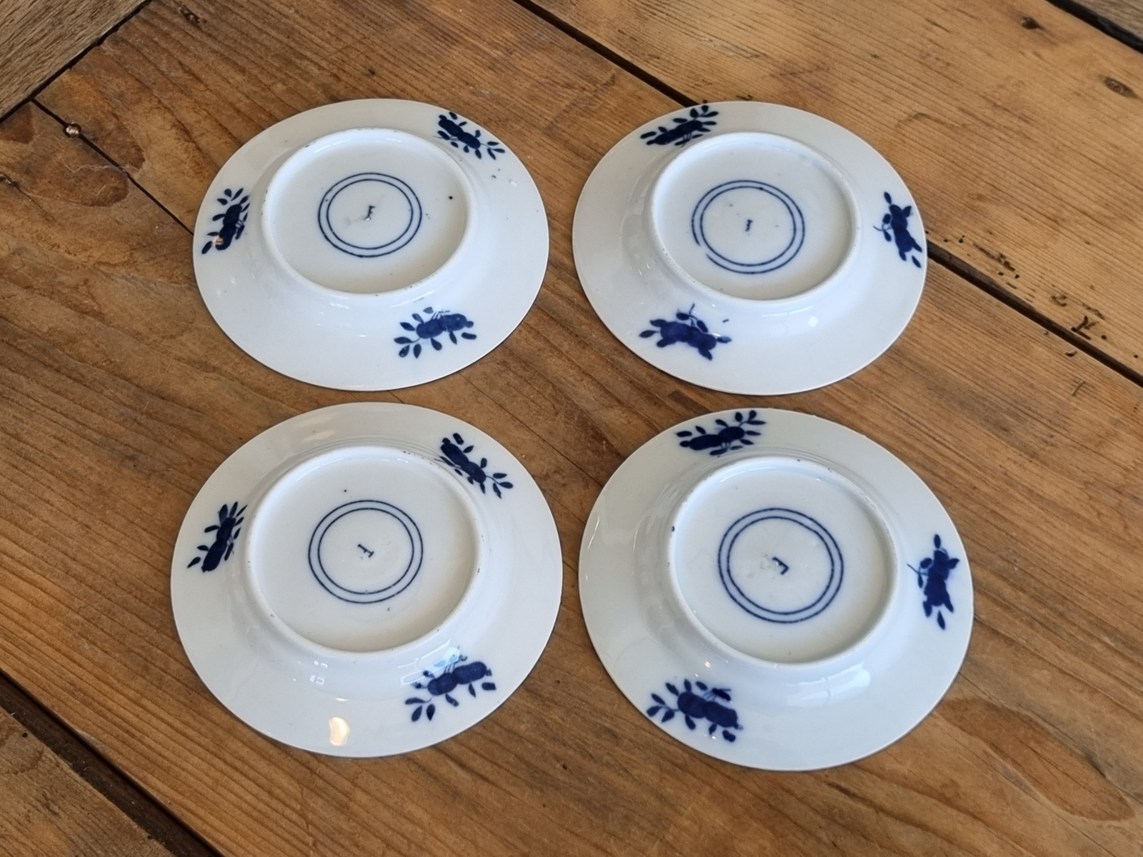 Mosa Maastricht Lange Lijs set 4x bordje 12,5 cm