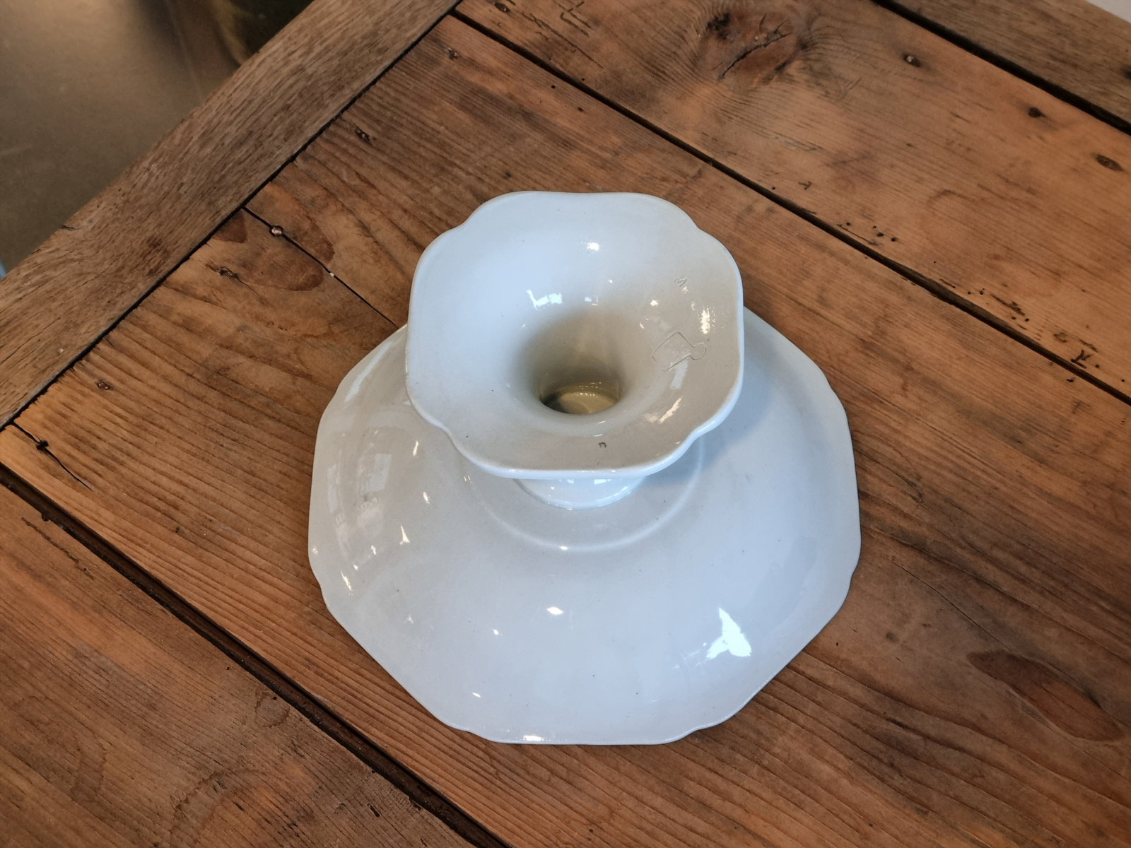 Zwiebelmuster Regout tazza op hoge voet
