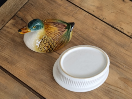 Vintage Portugal Eend Paté (70-er jaren) Jachtservies
