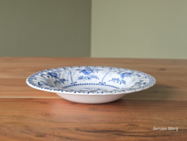 Engels blauw Johnson Bros Indies diep bord 22 cm