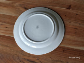 Oud Boerenbont Societe Ceramique 483a robuust serveerbord | visbord 36 cm