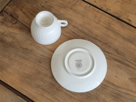 Wedgwood Moss Rose theekop met schotel ø 8 cm