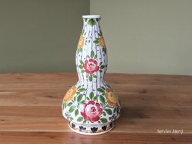 Societe Ceramique Schrijfnamendecor decor Zeist Vaas 28 cm