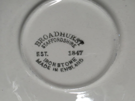 Engels rood Broadhurst The Constable Series set 4x kop en schotel