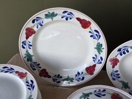 Oud Boerenbont Regout Royal Sphinx Eetservies 20 personen