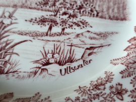 Engels rood English Ironstone Tableware EIT ontbijtbord 20 cm (Ullswater)