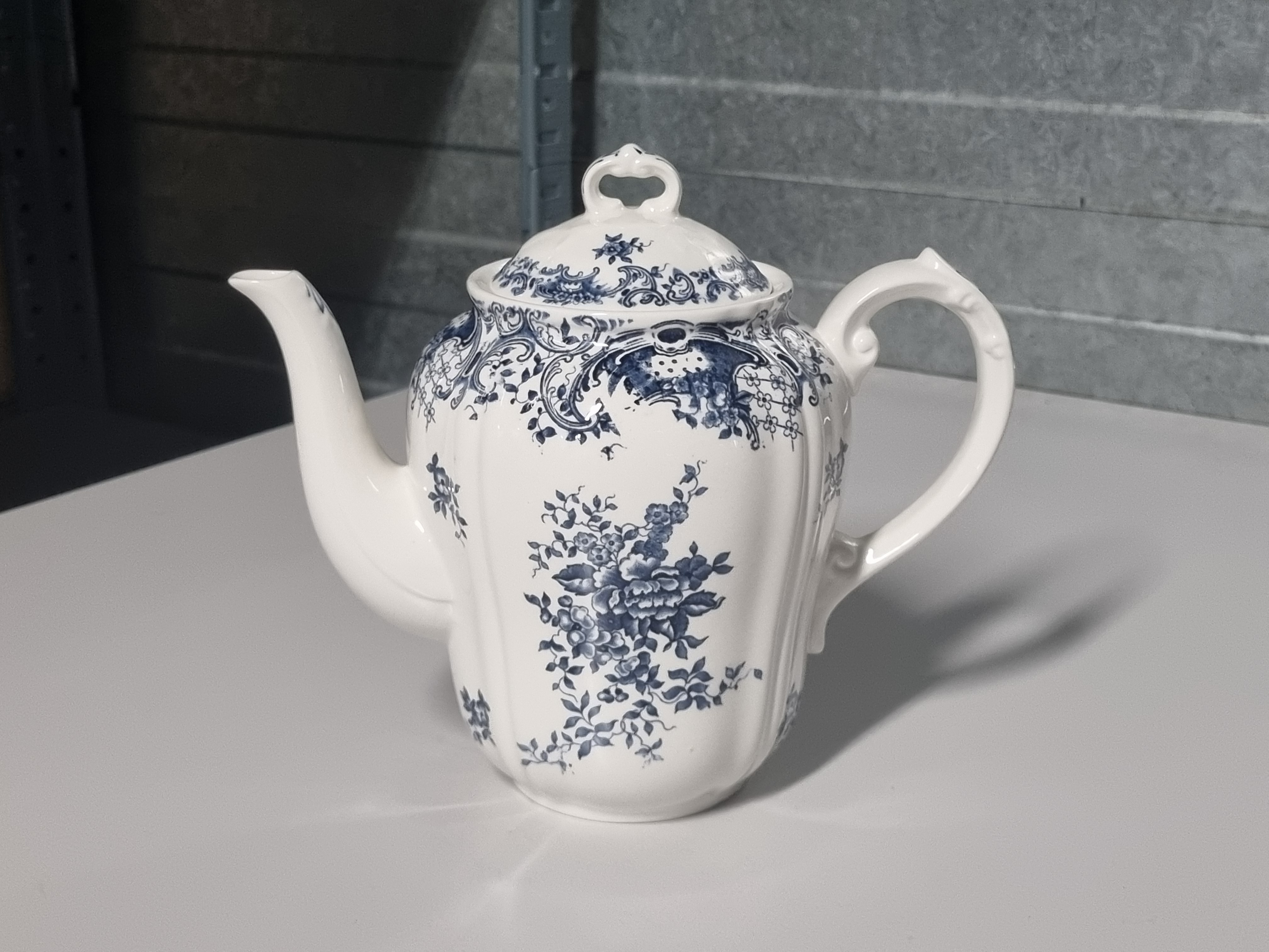 Villeroy en Boch Valeria blauw Koffiepot Theepot