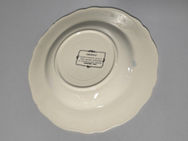 Frans Sarreguemines Obernai diep bord 23 cm (kerk)