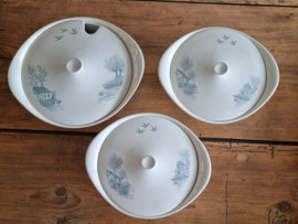 Societe Ceramique Waterland Eetservies Koffie Theeservies 10 persoons
