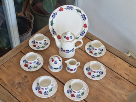 Boerenbont Boch Koffieservies model Classic 6 personen (zwarte stempel)