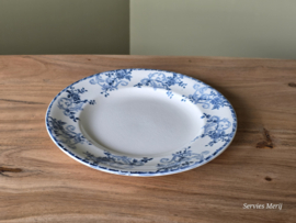 Frans Longwy blauw Rejane dinerbord 25 cm