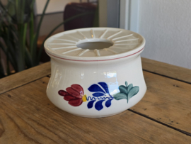 Boerenbont Boch theeservies model Zeeland 8 personen (zwart stempel)