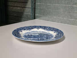 Engels blauw Grindley Homeland Plat Dinerbord 25,5 cm