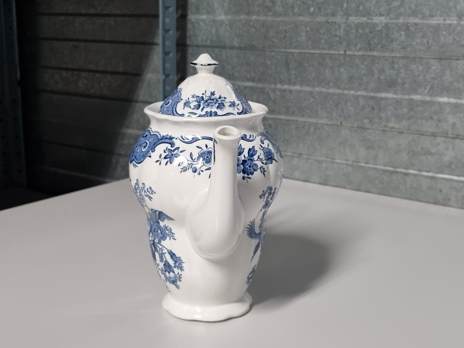 Engels Ridgway Windsor blauw Koffiepot