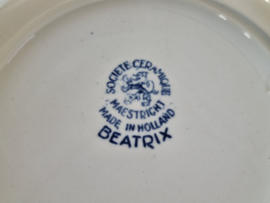 Beatrix Societe Ceramique Onderbord voor Art-Deco Fruittest 19,5 cm (creme)
