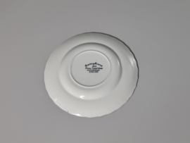 Engels groen/petrol Royal Tudor Ware Coaching Taverns gebaksbordje 15,5 cm