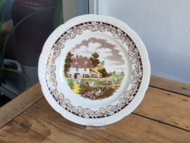 Boerenhoeve Bruin Societe Ceramique dinerbord 24 cm