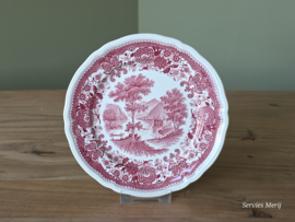 Villeroy en Boch Burgenland rood Ontbijtbordje 19 cm