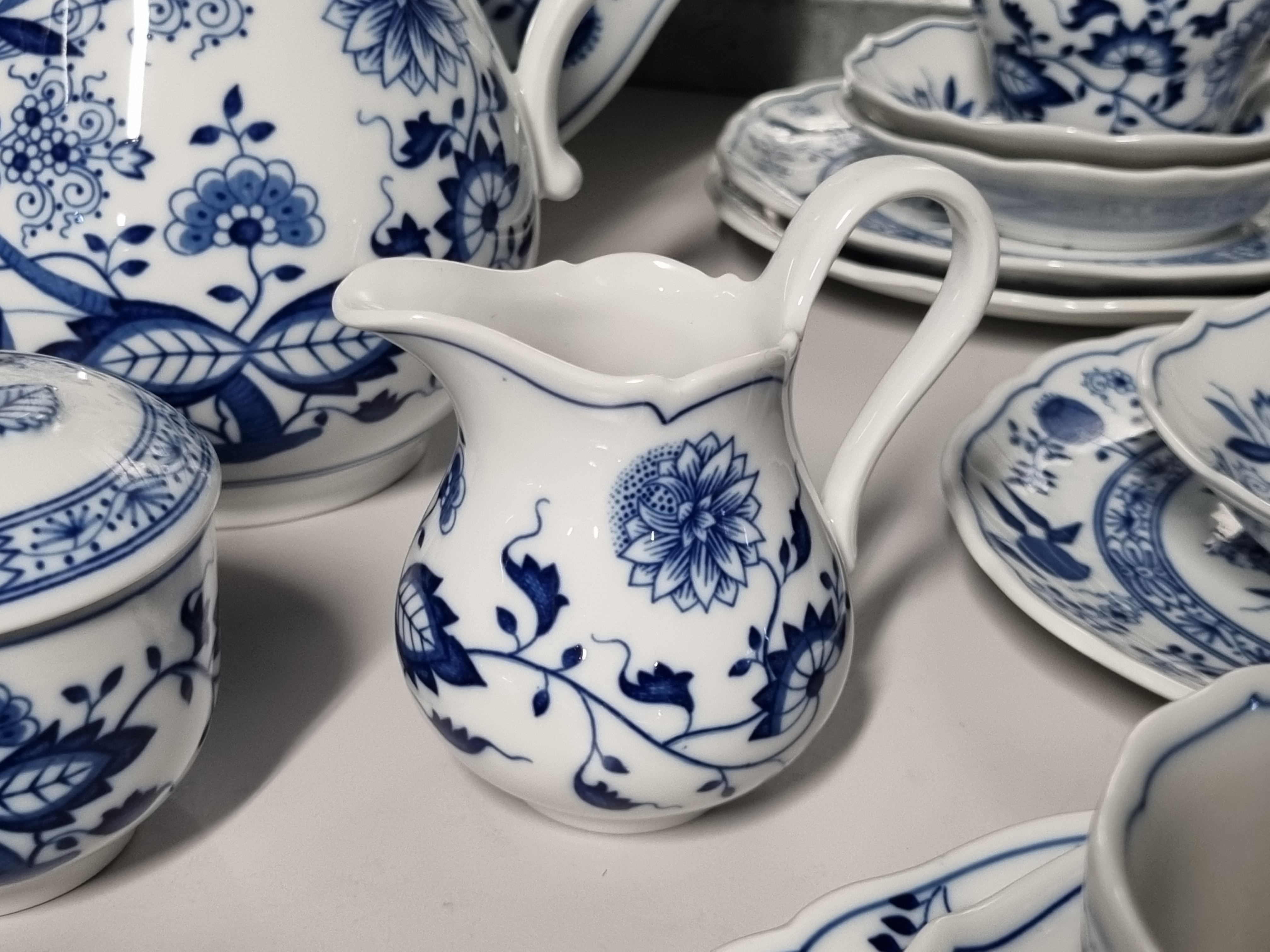 Zwiebelmuster Hutschenreuther compleet koffieservies theeservies 8 personen