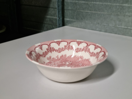 Engels rood Ironstone EIT Ltd England Serveerschaal 21,5 cm