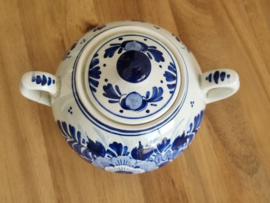 Delft blauw Societe Ceramique Suikerpot (gelijmd oor)