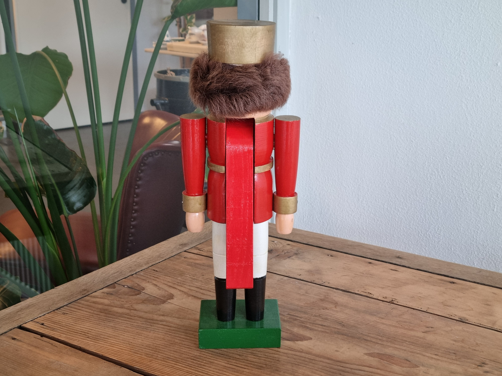 Vintage Grote Notenkraker uit Beieren 38 cm