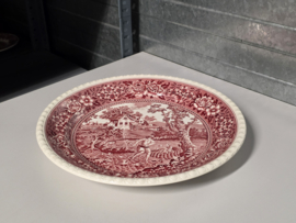 Villeroy en Boch Rusticana rood Schaal Gebakschaal 32,5 cm