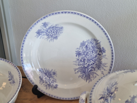 Société Céramique Cilla lila Compleet Eetservies 8 personen