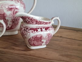 Regout Castillo rood Koffiestel | Theestel