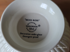 Wedgwood Moss Rose kom op voet 9 cm