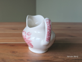 Engels rood English Ironstone Tableware EIT sauskom met oor (Rydol Water)
