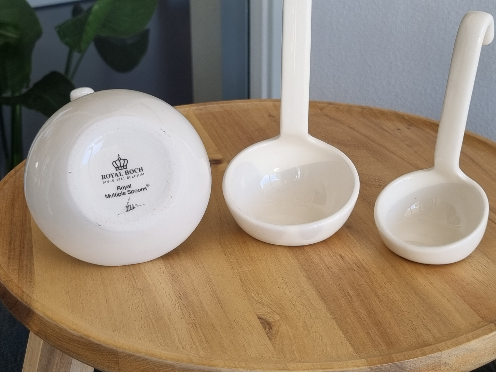 Royal Boch Kitchen set 3x aardewerken lepels