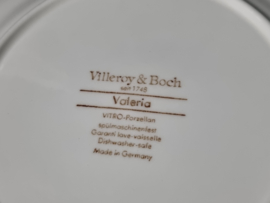 Villeroy en Boch Valeria rood ontbijtbord 20 cm