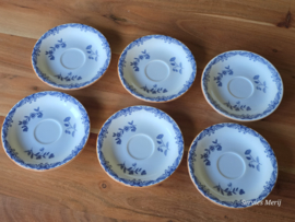 Rorstrand Ostindia East Indies set 6x Kop en Schotel 9 cm (Porselein)