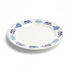 Royal Boch Belgium Boerenbont blauw Boerenblauw ontbijtbord 21 cm