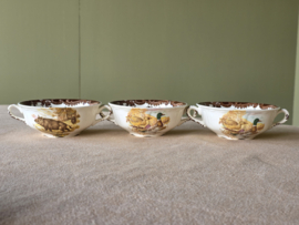 Engels Palissy Game Series set 6x Soepkom met schotel