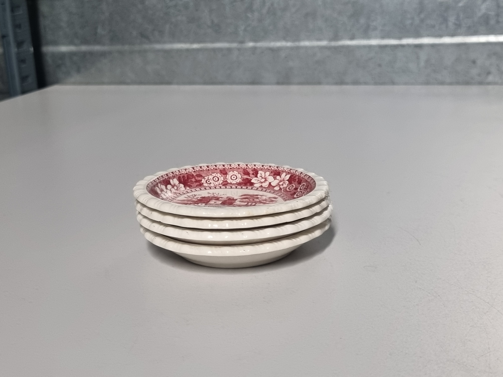 Engels Copeland Spode's Tower set 4x Theezakjeslegger