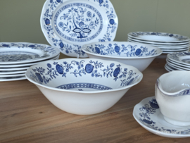 Engels blauw Enoch Wedgwood Blue Onion eetservies 6 personen